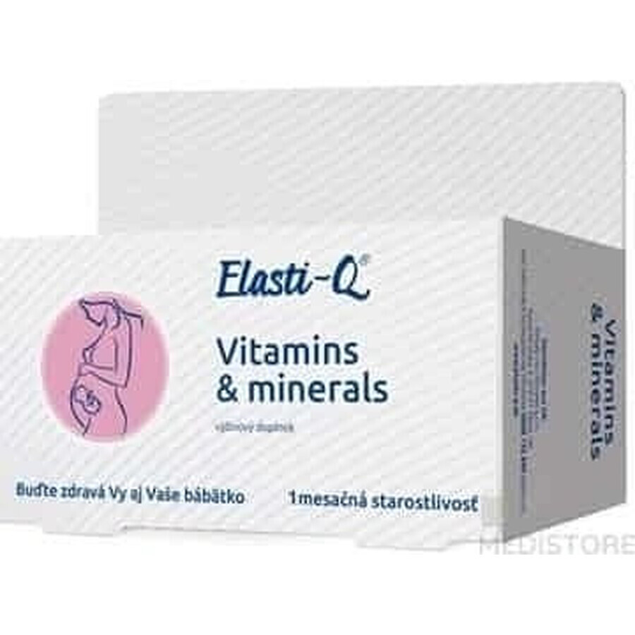 Elasti-Q VITAMINE E MINERALI 1×30 tbl