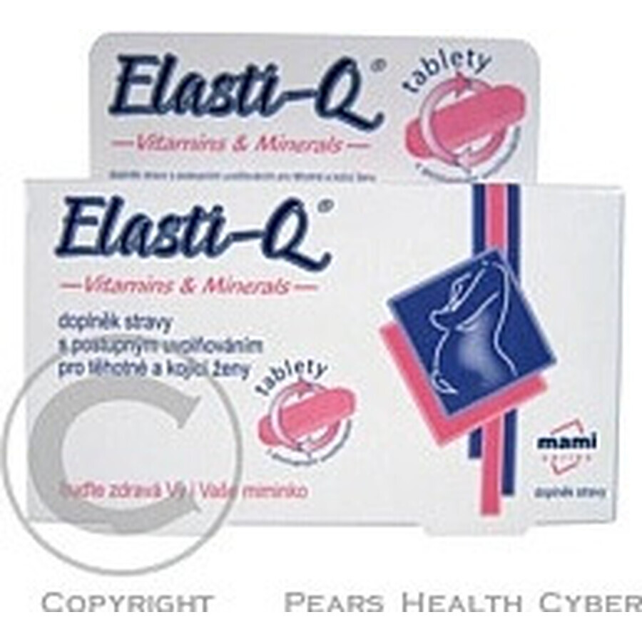 Elasti-Q VITAMINE E MINERALI 1×30 tbl