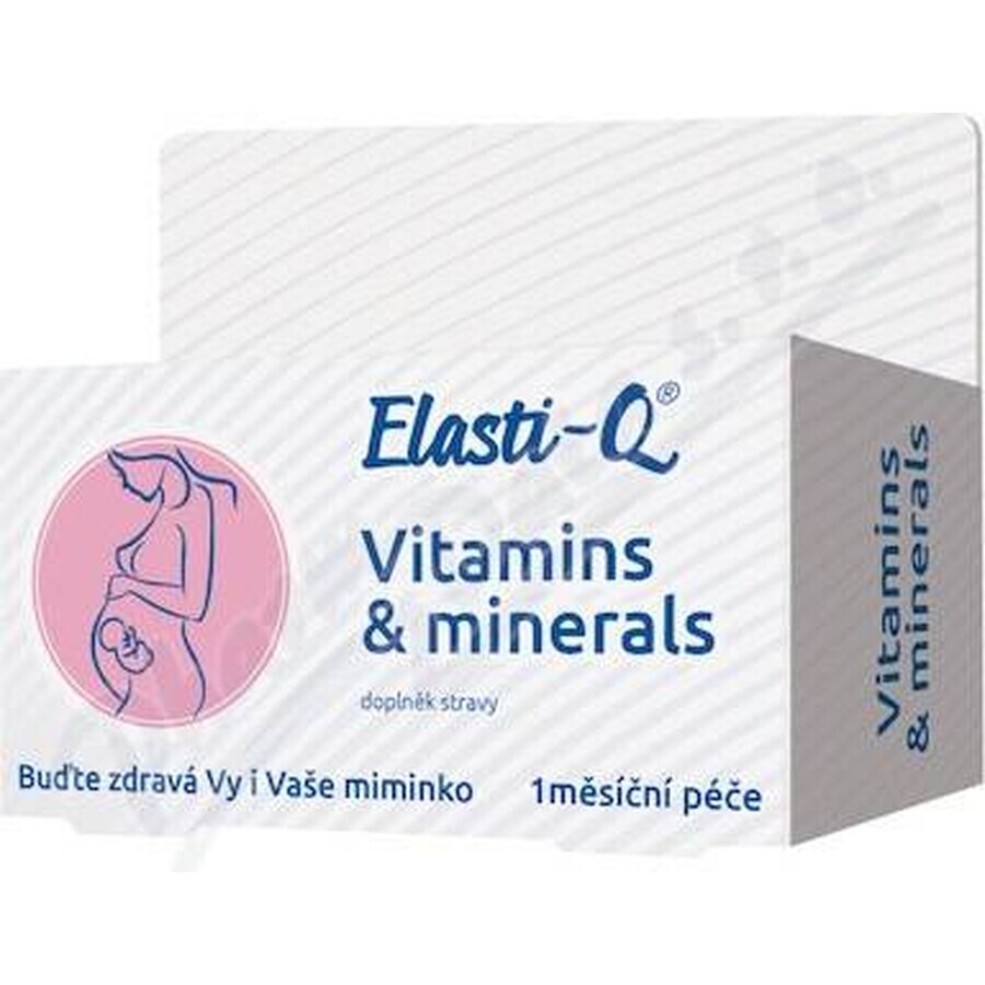 Elasti-Q VITAMINE E MINERALI 1×30 tbl