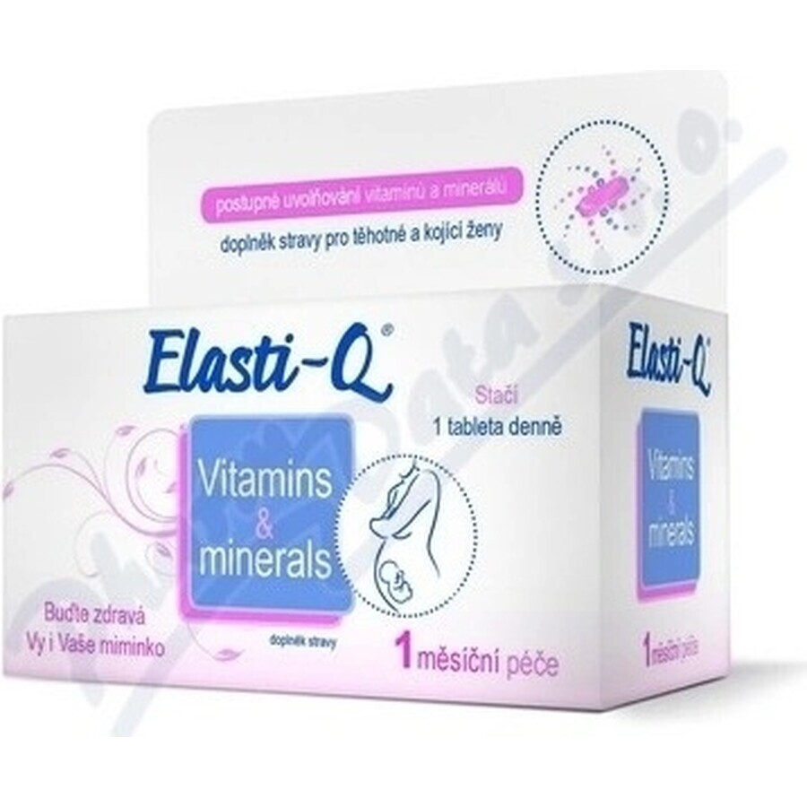 Elasti-Q VITAMINE E MINERALI 1×30 tbl