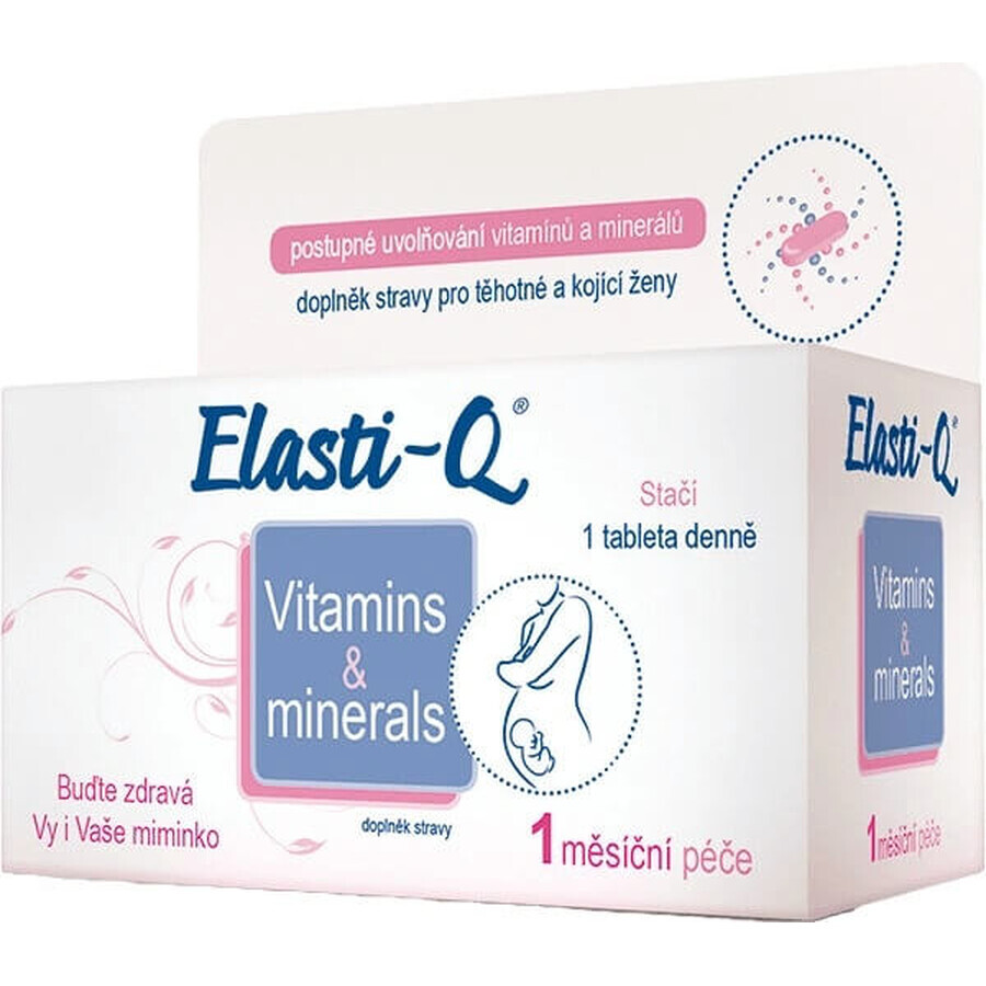 Elasti-Q VITAMINE E MINERALI 1×30 tbl