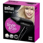 Braun Satin Hair 3 Hd 350 To Go 1pc 1×1 1pc asciugacapelli