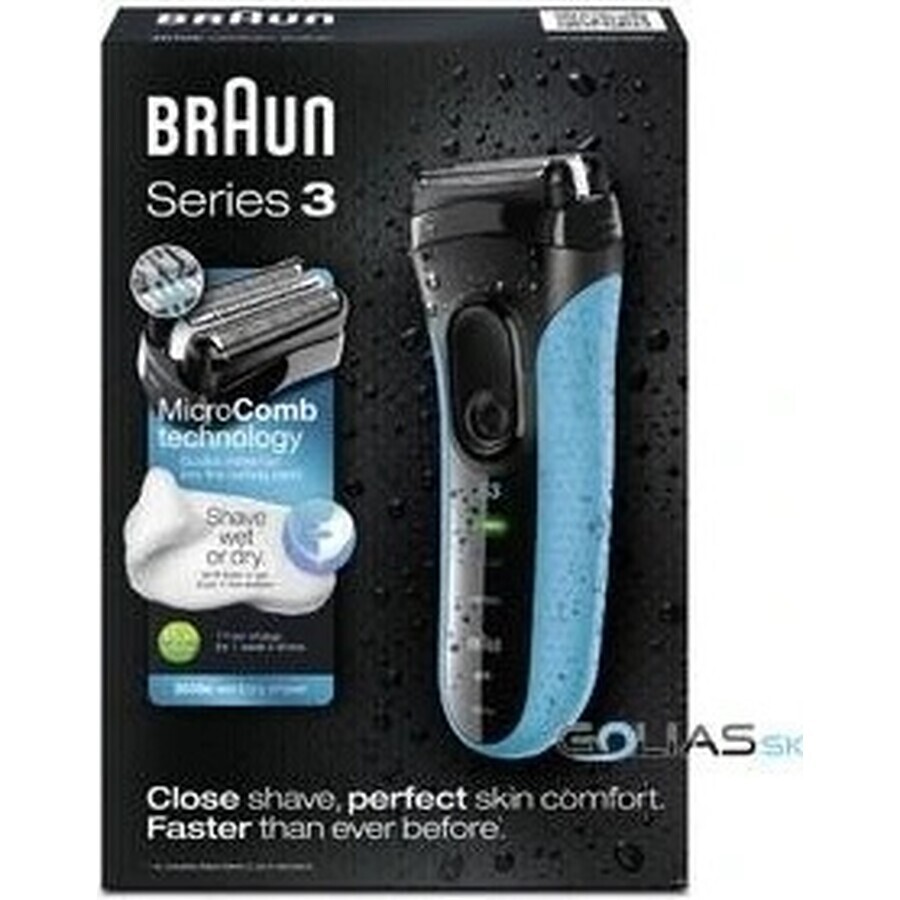 BRAUN Series 3 3010s W&D Series 3010s 1×1 pc, shaver