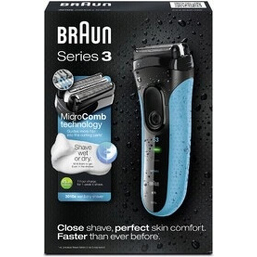 BRAUN Series 3 3010s W&D Series 3010s 1×1 pc, shaver