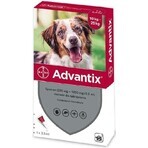 Advantix Spot-on for dogs from 10 to 25 kg 1×2,5 ml, pipette