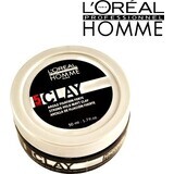 L´Oréal Professionnel Styling Clay pentru bărbați Clay 1×50 ml, Styling Clay