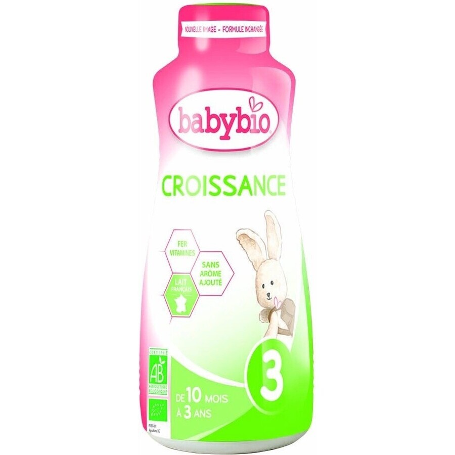 BABYBIO Croissance 3 organic liquid baby milk (1 l) 1×1 l