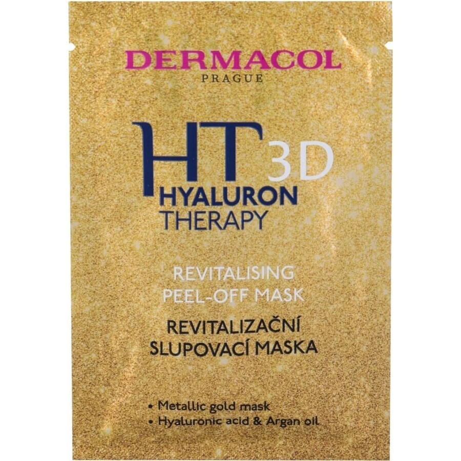 Dermacol Hyaluron Therapie 3D Textil-Gesichtsmaske 1×1 St., Textil-Gesichtsmaske