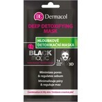 Dermacol Black Magic Textile Entgiftungsmaske 1×1 St., Entgiftung der Haut