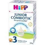 HiPP 3 Junior Combiotik® 1×500 g, lapte pentru copii mici din Marea Britanie. 1 an