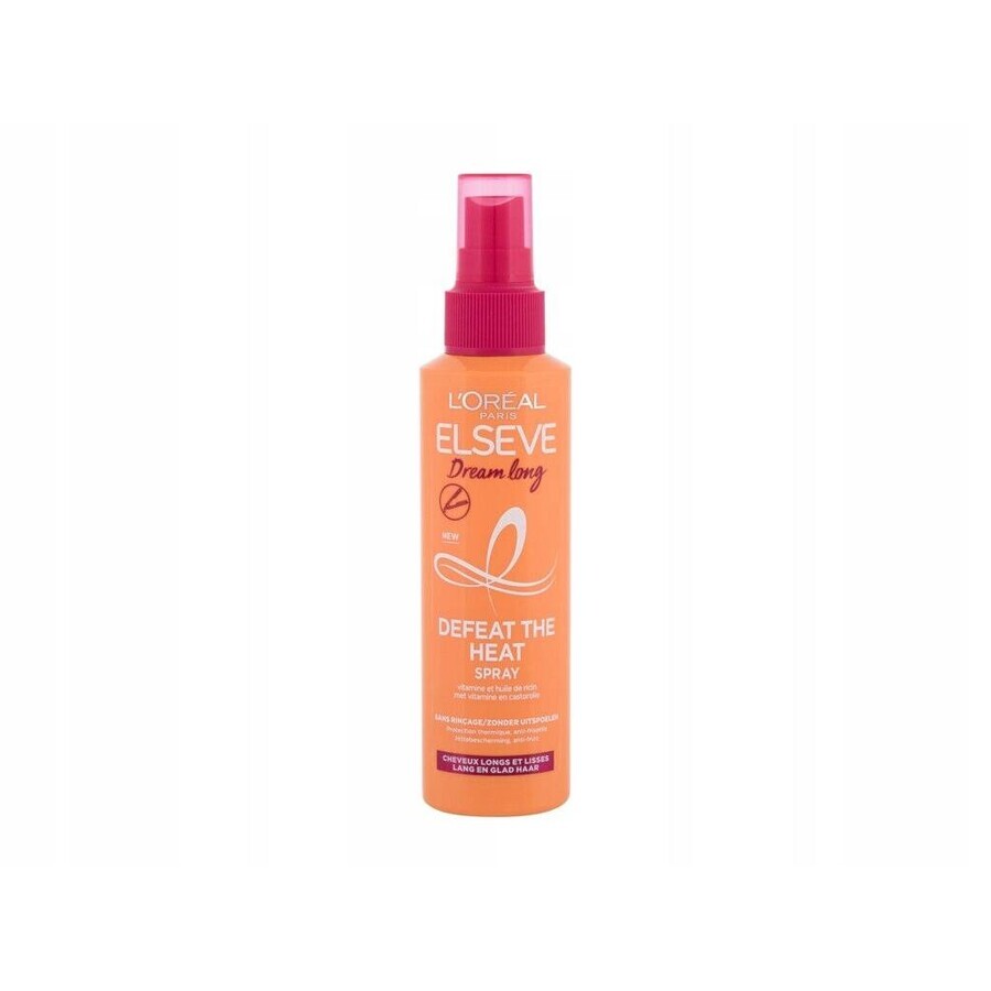 L'Oréal Paris Elseve Elseve Dream Long Defeate The Heat Hairspray 1×150 ml, lacca per capelli