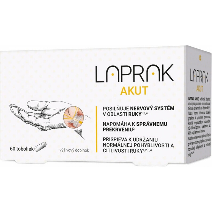 LAPRAK AKUT 1×60 tbl, supliment nutritiv pentru sistemul nervos