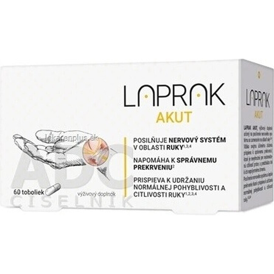 LAPRAK AKUT 1×60 tbl, supliment nutritiv pentru sistemul nervos