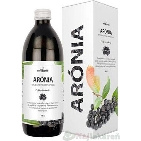 Nef de Santé ARÓNIA 1×500 ml, suc cu vitamina C