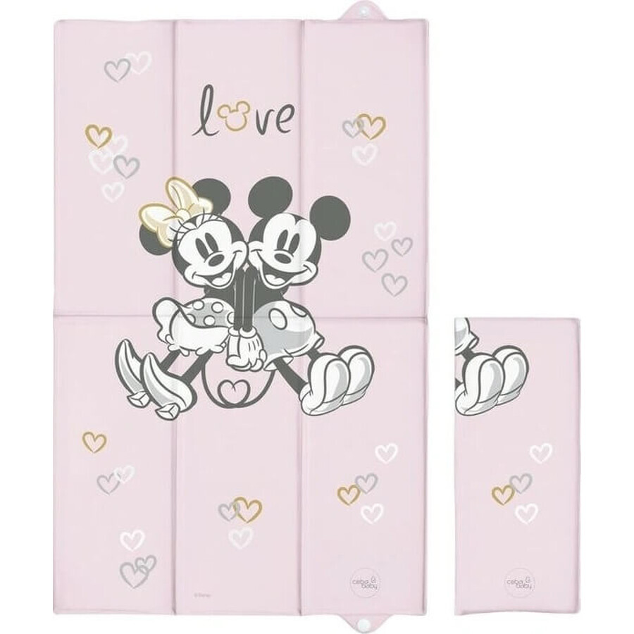 CEBA Tappetino da viaggio (50x80) Disney Minnie & Mickey Rosa 1×1 pz.