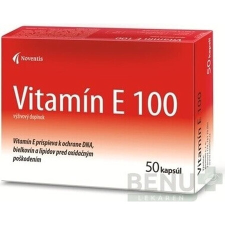 Noventis Vitamina E 100 2×25 cps, vitamina e 100