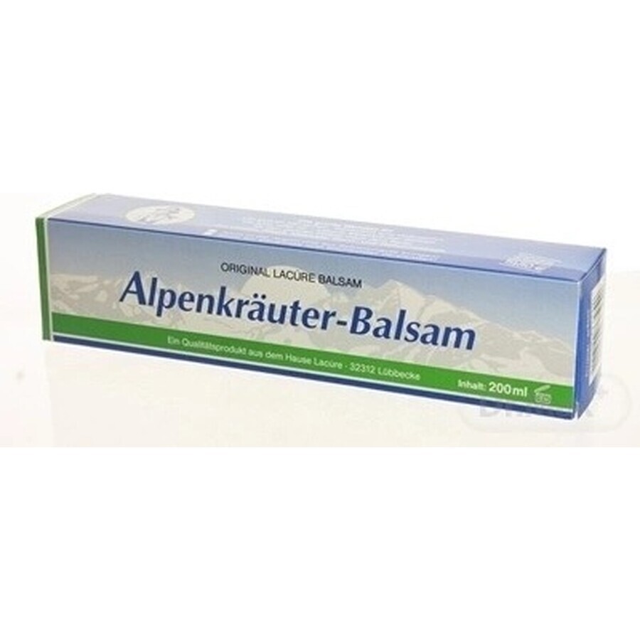 Primavera Alpenkräuter Balsam 1×200 ml, Balsamo alle erbe alpine