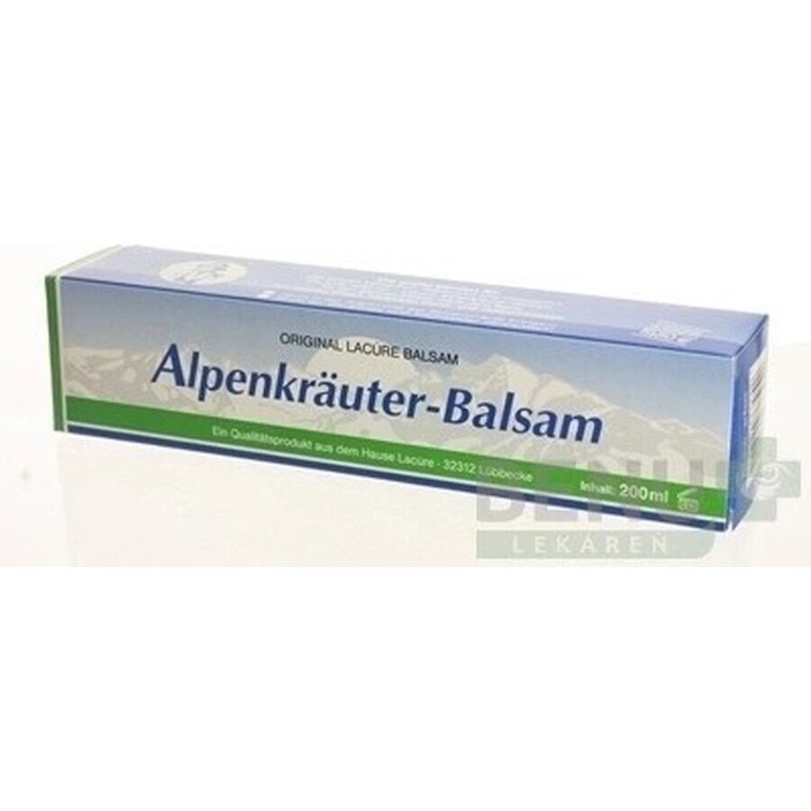 Primavera Alpenkräuter Balsam 1×200 ml, Balsamo alle erbe alpine