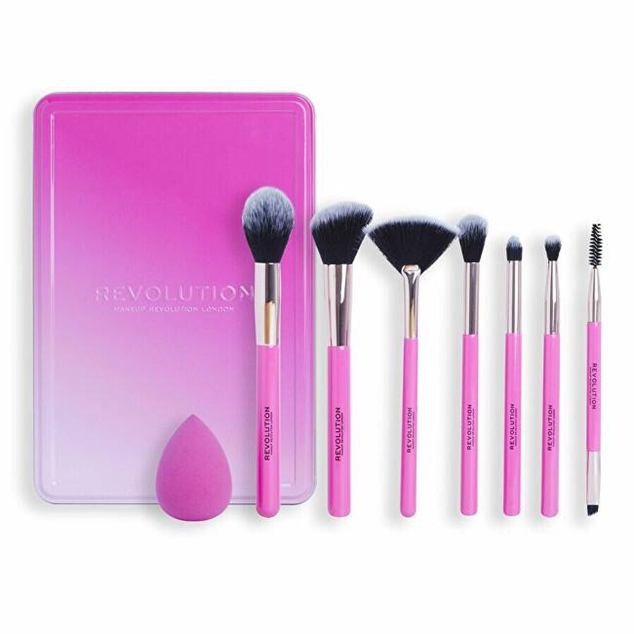 Revolution, set regalo The Brush Edit, set di pennelli 1×1, set regalo