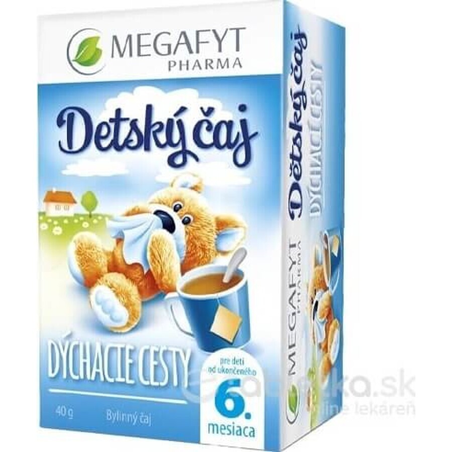 MEGAFYT BREATHING WAYS Tè per bambini 1×40 g (20×2 g), tisana