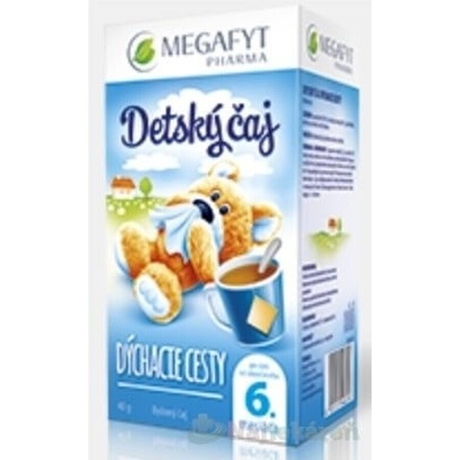 MEGAFYT BREATHING WAYS Tè per bambini 1×40 g (20×2 g), tisana