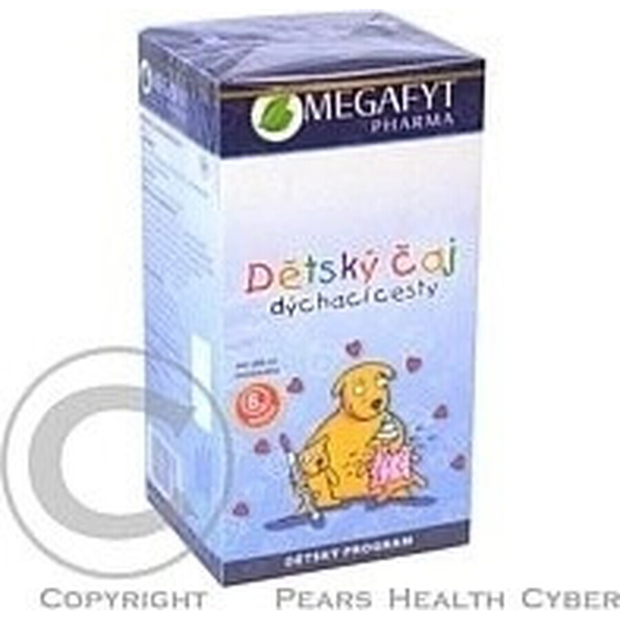 MEGAFYT BREATHING WAYS Tè per bambini 1×40 g (20×2 g), tisana