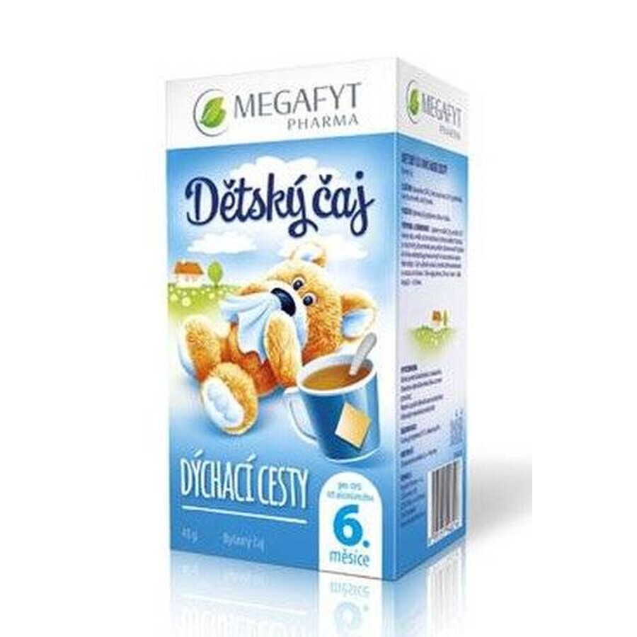 MEGAFYT BREATHING WAYS Tè per bambini 1×40 g (20×2 g), tisana