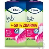 TENA Lady Slim Slim Ultra Mini 1×42 pieces, sanitary incontinence pads