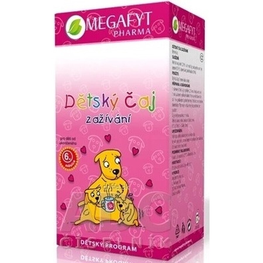 MEGAFYT Tè per bambini 1×40 g (20×2 g), tisana