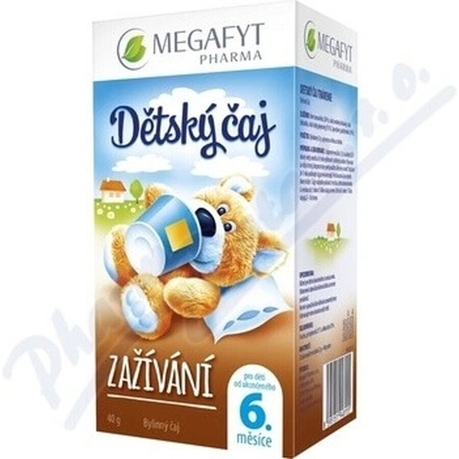 MEGAFYT Tè per bambini 1×40 g (20×2 g), tisana