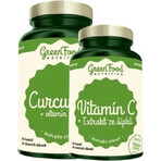 GreenFood Nutrition Curcumine + Vit D3 60cps 1×60 cps