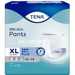 TENA PANTS PLUS EXTRA LARGE 1×12 buc, chiloți absorbanți extensibili, absorbție 1440 ml, circumferința șoldului 120-160 cm