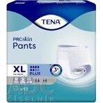 TENA PANTS PLUS EXTRA LARGE 1×12 buc, chiloți absorbanți extensibili, absorbție 1440 ml, circumferința șoldului 120-160 cm