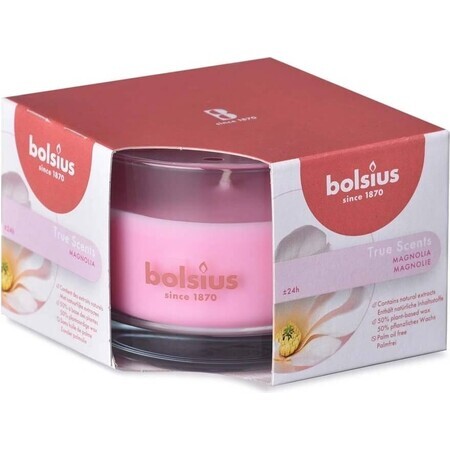 Bolsius Aromatic 2.0 Sticlă 90x63mm Magnolia, lumânare parfumată 1×1 buc, lumânare parfumată