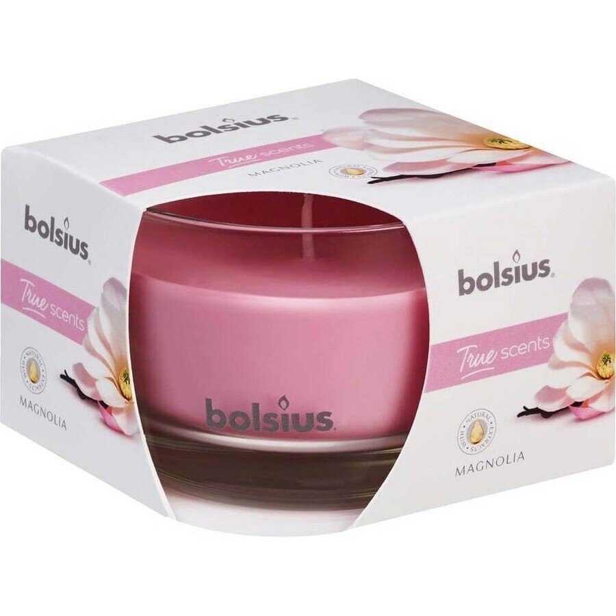 Bolsius Aromatic 2.0 Sticlă 90x63mm Magnolia, lumânare parfumată 1×1 buc, lumânare parfumată