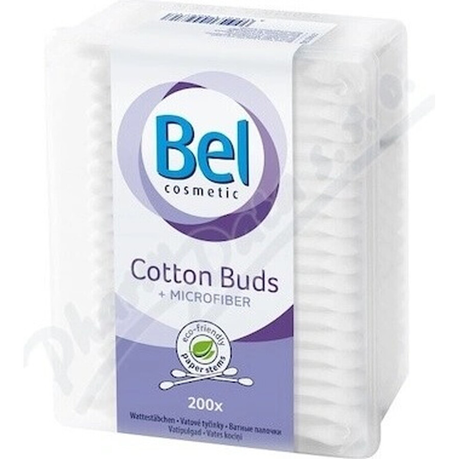 Tamponi di cotone BEL COSMETIC 1×200pz, tamponi di cotone