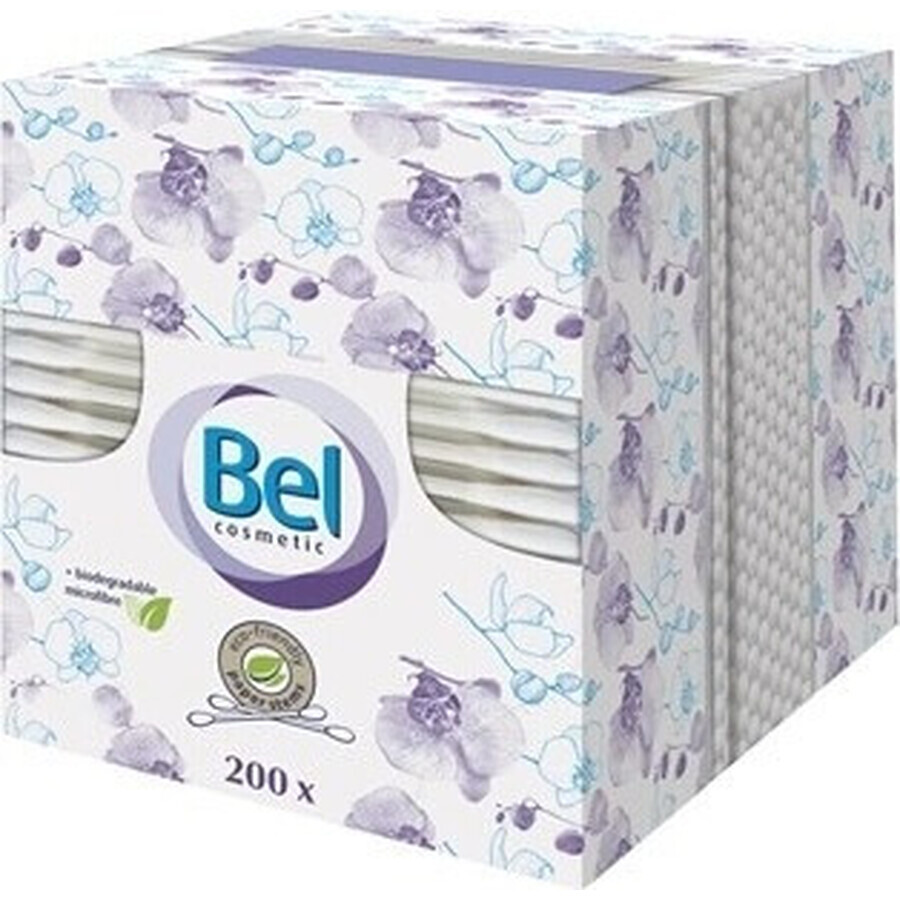 Tamponi di cotone BEL COSMETIC 1×200pz, tamponi di cotone