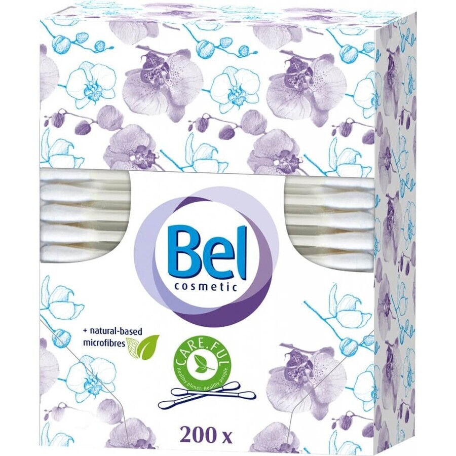 Tamponi di cotone BEL COSMETIC 1×200pz, tamponi di cotone