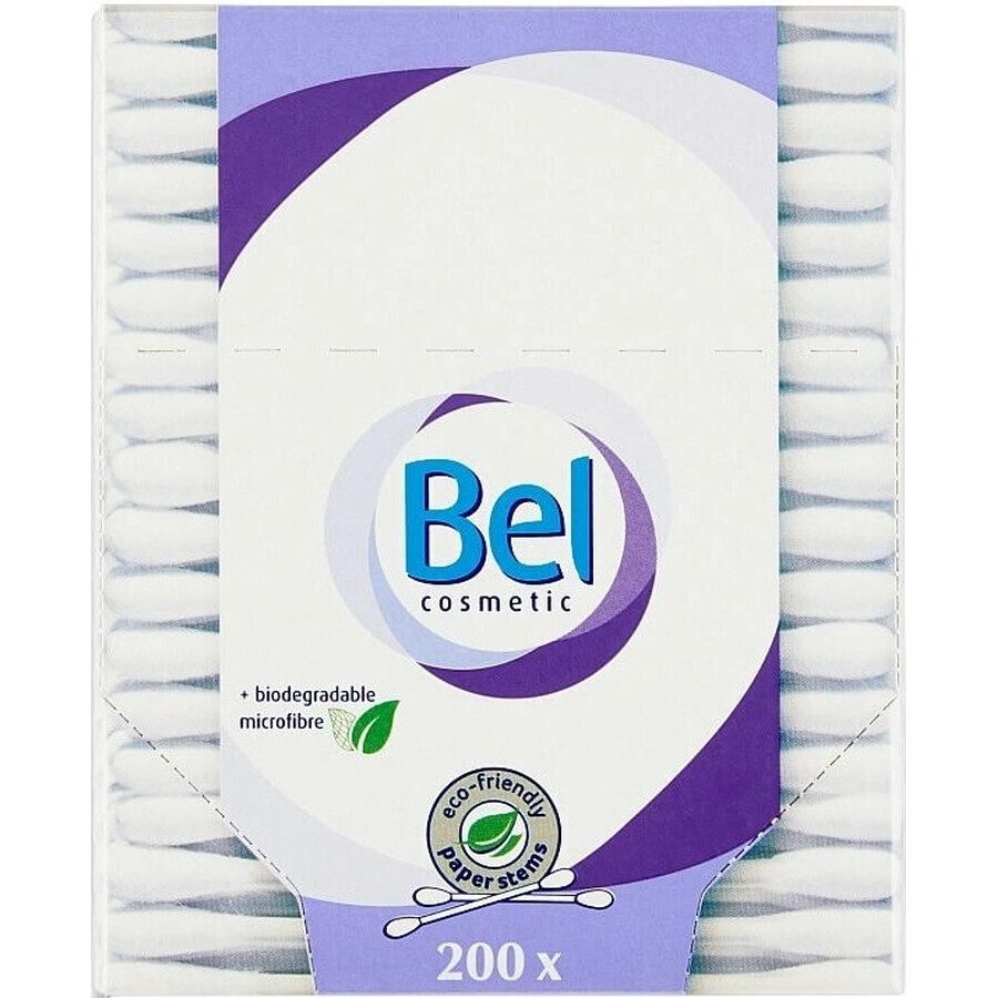 Tamponi di cotone BEL COSMETIC 1×200pz, tamponi di cotone