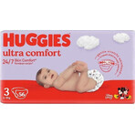 HUGGIES Ultra Comfort Jumbo 3 56 Stück 1×1 Stück