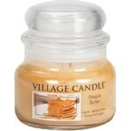 Village Candle Candela profumata in bottiglia - Burro d'acero - Sciroppo d'acero, piccola 1×1 pz, candela profumata