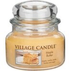 Village Candle Candela profumata in bottiglia - Burro d'acero - Sciroppo d'acero, piccola 1×1 pz, candela profumata