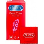 DUREX Feel Thin Classic 1×12 uds, preservativos