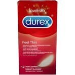 DUREX Feel Thin Classic 1×12 uds, preservativos