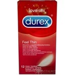 DUREX Feel Thin Classic 1×12 uds, preservativos