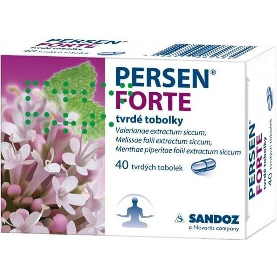 PERSEN FORTE 1×40 cps, verzachtende capsules