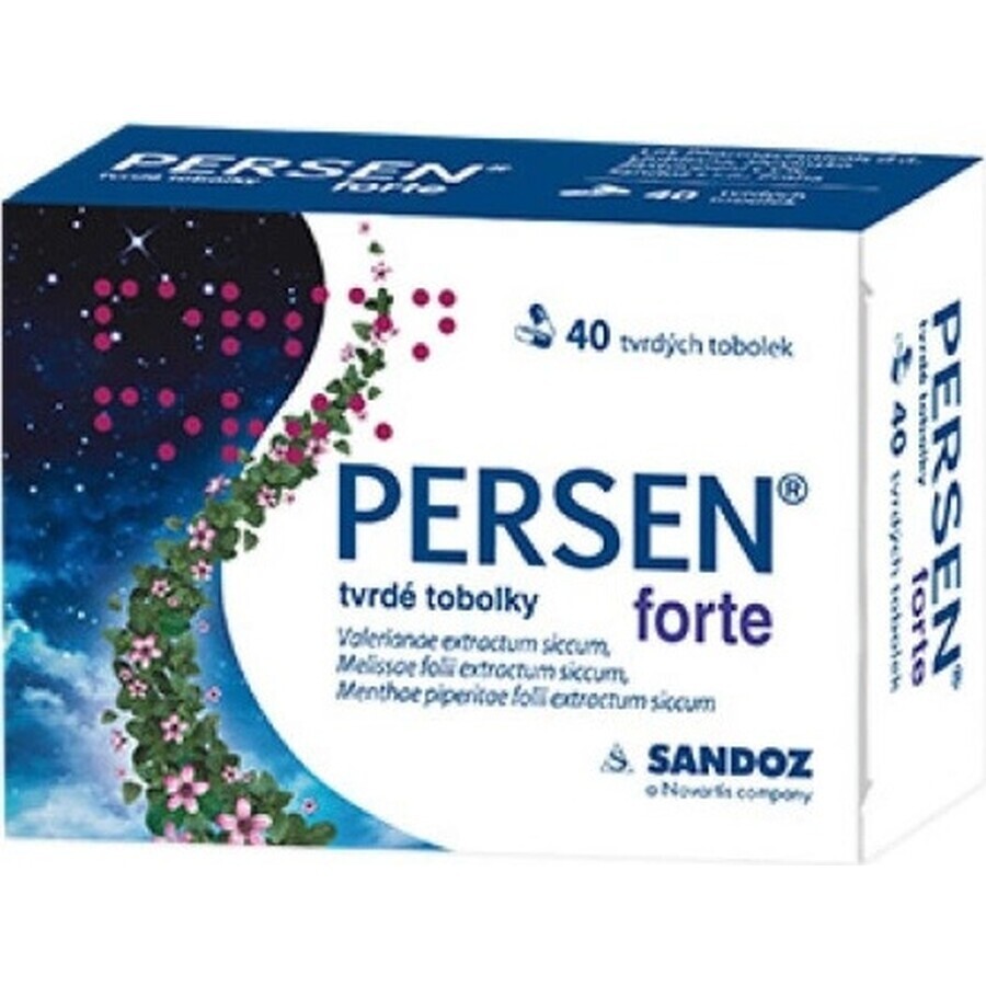 PERSEN FORTE 1×40 cps, verzachtende capsules