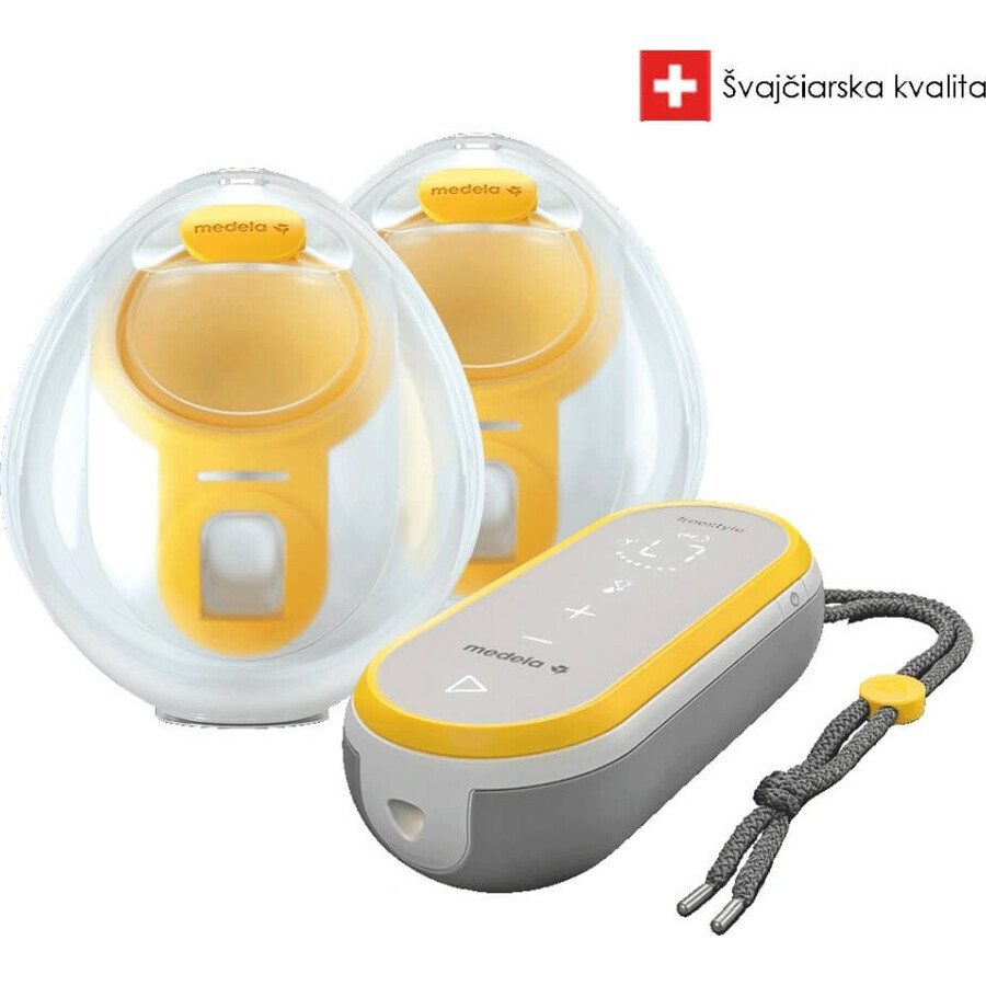 Medela Double Freestyle™ Extractor de leche eléctrico manos libres 1×1, extractor de leche eléctrico.