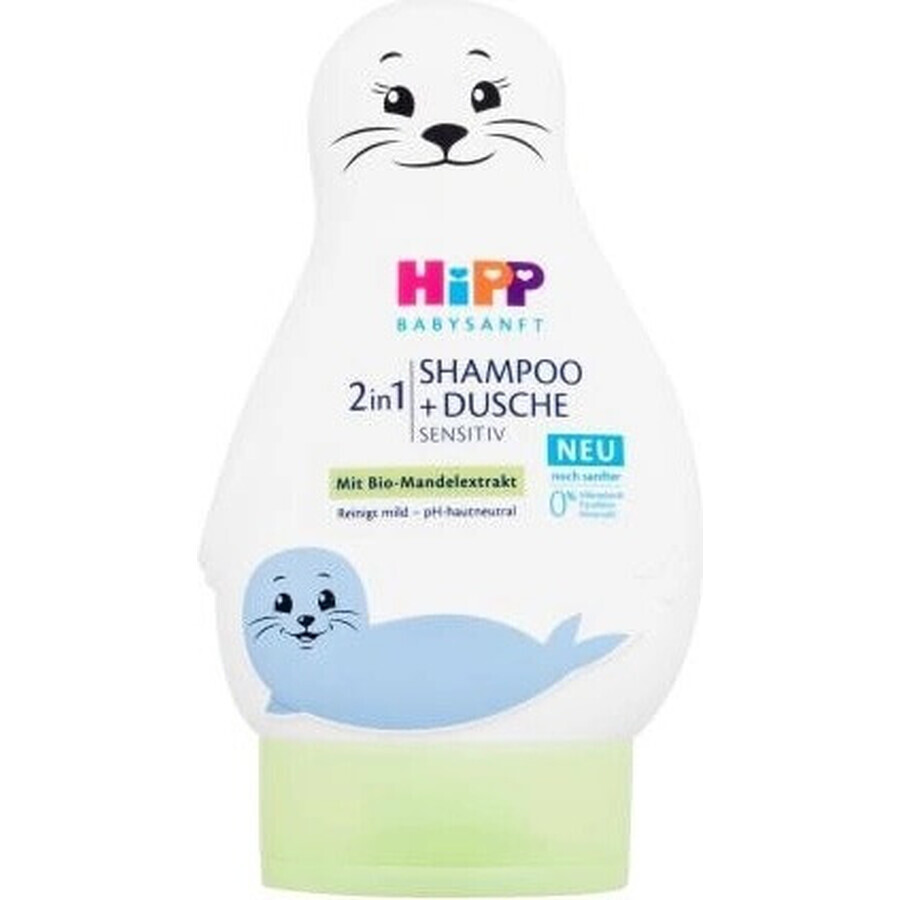 HiPP BABYSANFT Shampooing corps et cheveux 2en1 1×200 ml