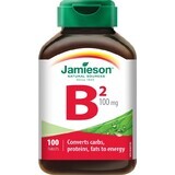 JAMIESON VITAMIN B2 RIBOFLAVIN 100 mg 1×100 tbl, vitamin B2